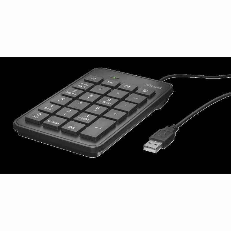 Trust Xalas USB Numeric Keypad TR-22221 TV 0.8lei)