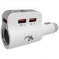 Sursa de alimentare 12/24V - 5V/5.1A - 3xUSB mama 1x bricheta auto