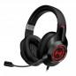 CASTI Edifier- cu fir- gaming- utilizare multimedia- microfon pe casca- detasabil- conectare prin USB 2.0- negru- G2-II-BK- TV 0