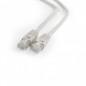 PATCH CORD UTP GEMBIRD Cat6- cupru-aluminiu- 0.5 m- gri- AWG26- PP6U-0.5Mi)