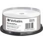 BD-R VERBATIM 50GB- viteza 6x- 25 buc- Double Layer- spindle- printabil- Wide Inkjet Printable 43749