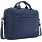 GEANTA CASE LOGIC- pt. notebook de max. 14 inch- 1 compartiment- buzunar frontal x 2- waterproof- poliester- albastru- ADVA-114