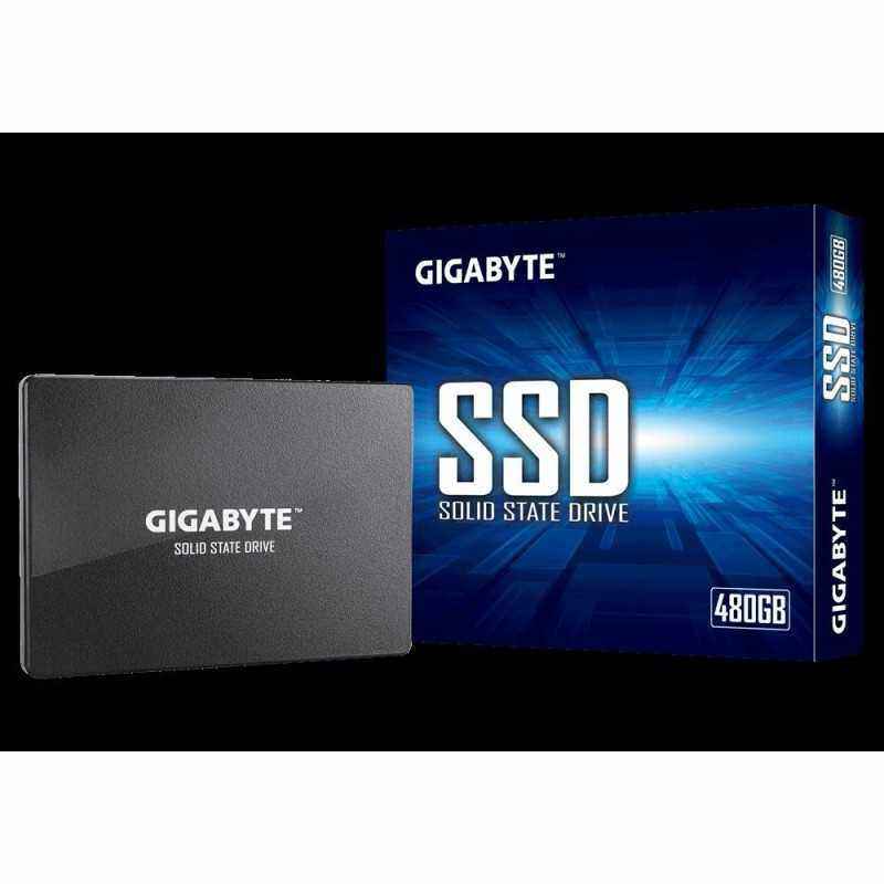 SSD GIGABYTE- 480 GB- 2.5 inch- S-ATA 3- 3D Nand- R/W: 550/480 MB/s- GP-GSTFS31480GNTD