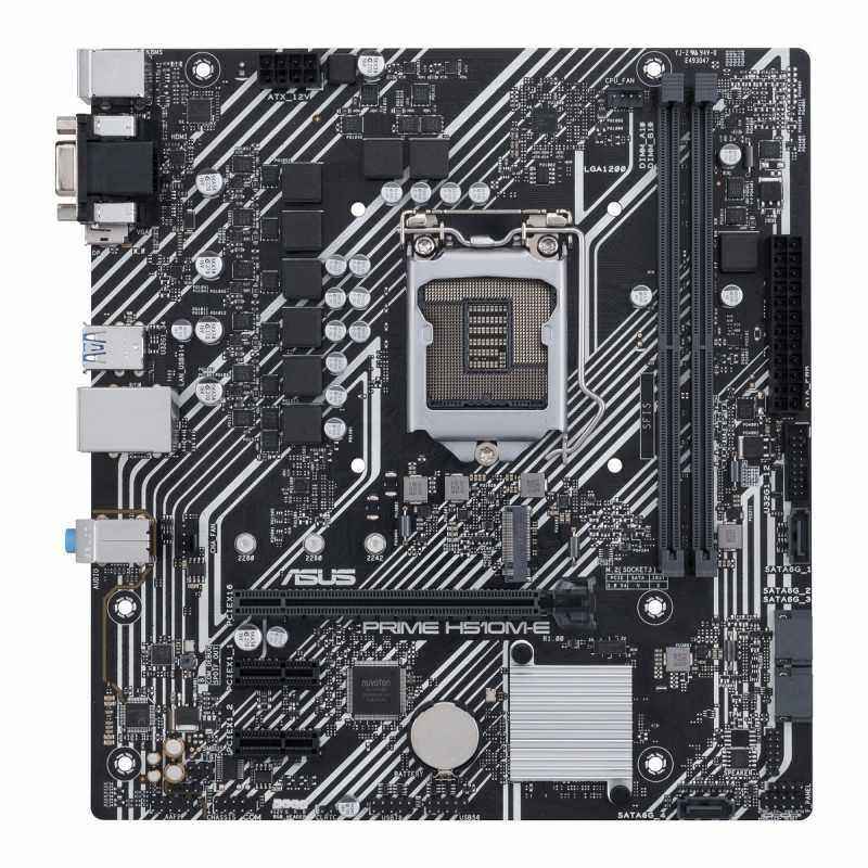 PLACA de BAZA Asus PRIME H510M-E- skt LGA 1200- mATX- Intel H510- 2 x DDR4- max. 64 GB- 4 x SATA- 1 x M.2- 7.1- PRIME H510M-E