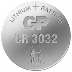 Baterie GP Batteries- butoniCR3032) 3V lithium- blister 1 buc. GPCR3032E-2CPU1 GPPBL3032001 TV 0.01 lei)