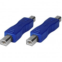 Adaptor USB B tata - USB B tata