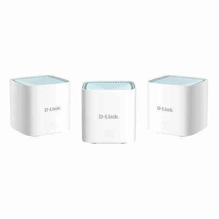 MESH D-LINK Wi-Fi 6- wireless- router AX1500- pt interior- 1500 Mbps- port LAN Gigabit- WAN Gigabit- 2.4 GHz - 5 GHz- antena int