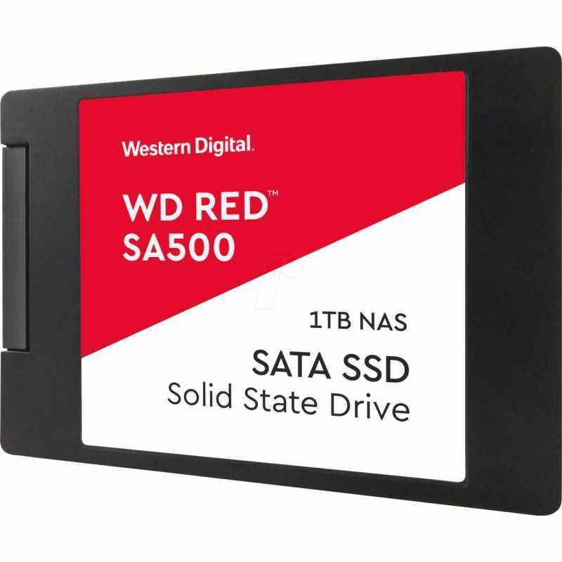 SSD WD- Red- 1 TB- 2.5 inch- S-ATA 3- 3D Nand- R/W: 560/530 MB/s- WDS100T1R0A