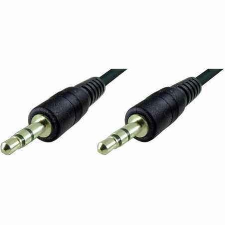Cablu jack tata 3.5mm stereo - jack tata 3.5mm stereo, lungime 1.5m