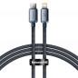 CABLU alimentare si date Baseus Crystal Shine- Fast Charging Data Cable pt. smartphone- USB Type-C la Lightning Iphone PD 20W- 1