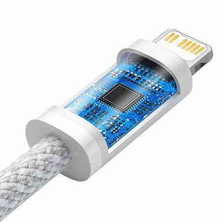 CABLU alimentare si date Baseus Dynamic- Fast Charging Data Cable pt. smartphone- USB Type-C la Lightning Iphone PD 20W- braided