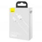 CABLU alimentare si date Baseus Superior- Fast Charging Data Cable pt. smartphone- USB la Lightning Iphone 2.4A- 1m- alb CALYS-A
