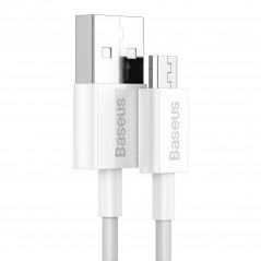 CABLU alimentare si date Baseus Superior- Fast Charging Data Cable pt. smartphone- USB la Micro-USB 2A- 1m- alb CAMYS-02i) - 695