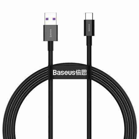 CABLU alimentare si date Baseus Superior- Fast Charging Data Cable pt. smartphone- USB la USB Type-C 66W- 1m- negru CATYS-01i) -
