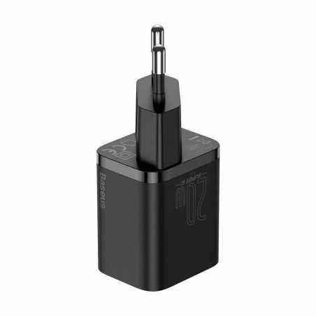 INCARCATOR retea Baseus Super Si- Quick Charge 20W- 1 x USB Type-C 5V/3A max- negru CCSUP-B01 TV 0.18lei) - 6953156229990