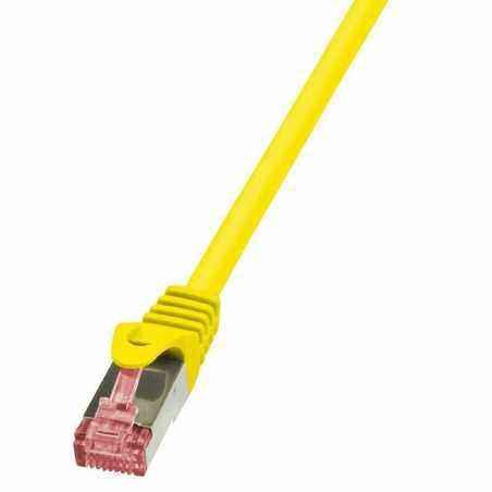 PATCH CORD S/FTP LOGILINK Cat6- LSZH- cupru- 0.25 m- galben- AWG27- dublu ecranat CQ2017Si)