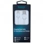 CABLU alimentare si date SPACER- pt. smartphone- USB 2.0T) la LightningT)- PVC--Retail pack- 0.5m- White-,nbsp, SPDC-LIGHT-PVC-W