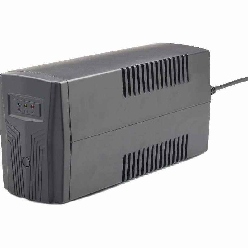 UPS GEMBIRD Line Interactive- 850VA/ 510W- AVR- 2 x socket Schuko- indicatie status cu LED- 1 baterie 12V/8Ah- Backup: pana la