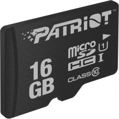 CARD MicroSD PATRIOT- 16 GB- MicroSDHC- clasa 10- standard UHS-I U1- PSF16GMDC10 TV 0.03 lei)