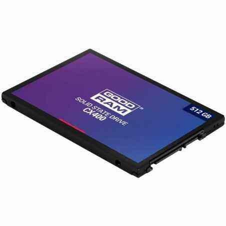 SSD GOODRAM- 512GB- 2.5 inch- S-ATA 3- 3D TLC NAND Flash- R/W: 550 MB/s/500 MB/s MB/s- SSDPR-CX400-512-G2