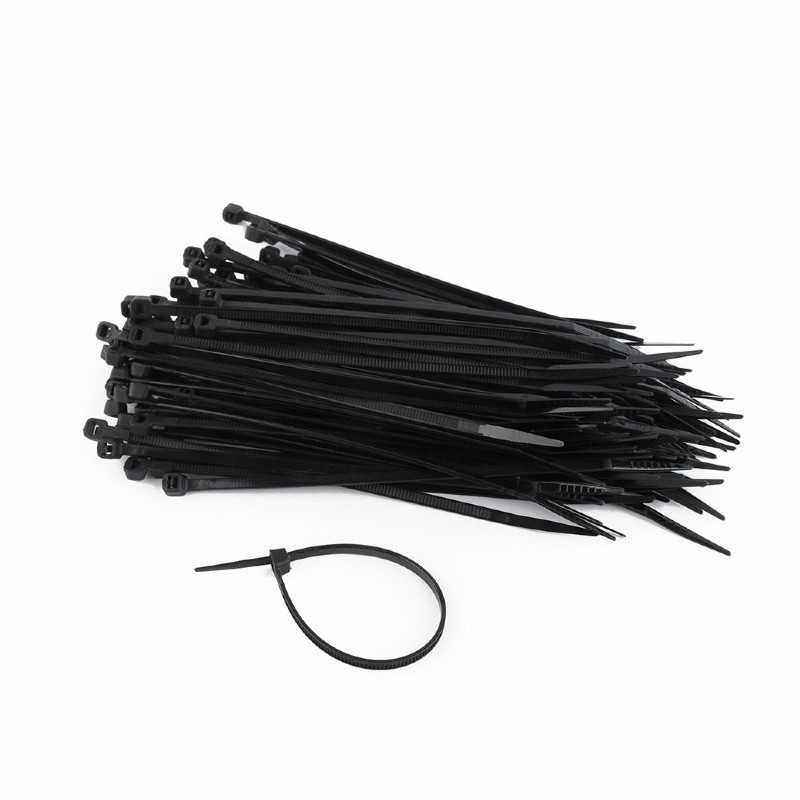 TILE prindere cablu GEMBIRD- 100pcs.- 150*3.6 mm- din Nylon- rezistent UV- black- NYTFR-150x3.6
