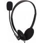 CASTI Gembird- cu fir- standard- utilizare multimedia- call center- microfon pe brat- conectare prin Jack 3.5 mm x 2- negru- MHS