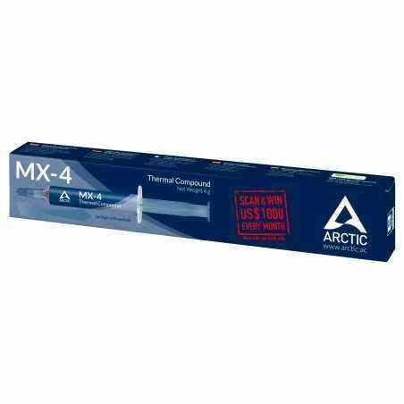 PASTA SILICONICA ARCTIC 4g MX-4 4g , aplicator. ACTCP00031B