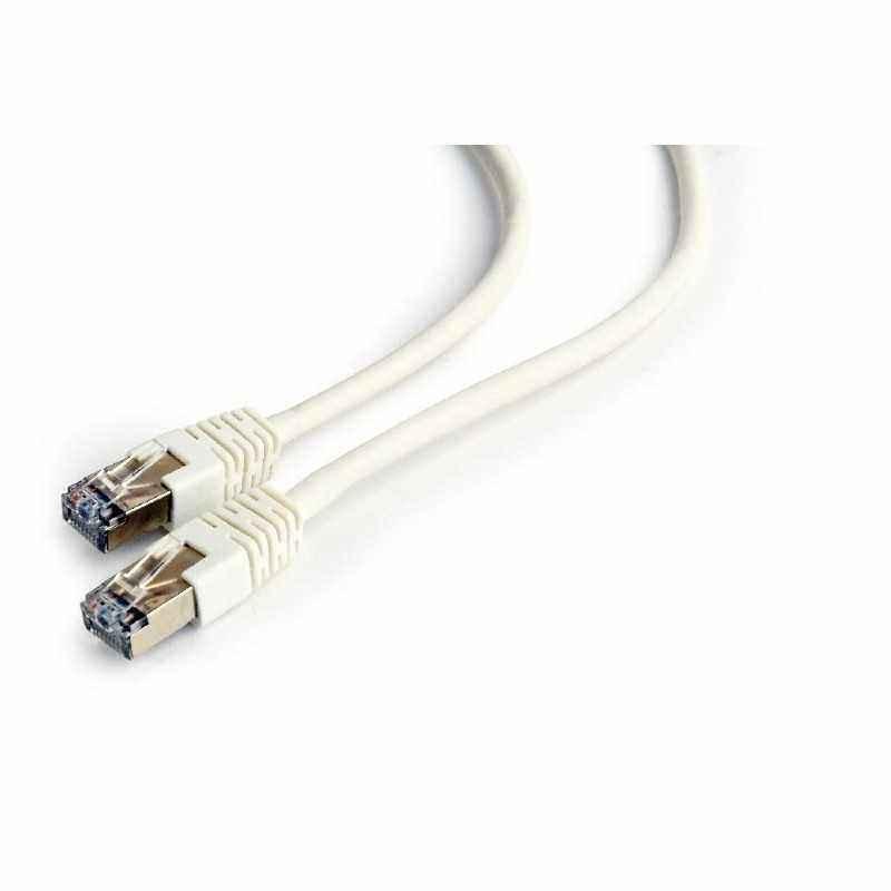 PATCH CORD FTP GEMBIRD Cat6- cupru-aluminiu- 5 m- alb- AWG26- ecranat PP6-5M/W TV 0.18lei)