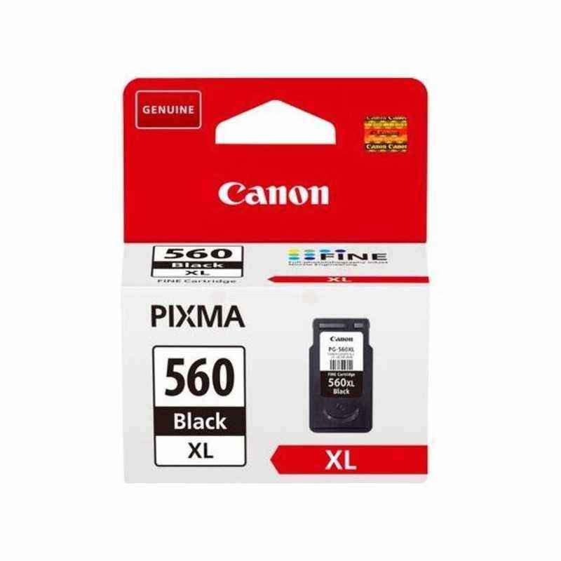 Cartus Cerneala Original Canon Black- PG-560XL- pentru Pixma TS5350-TS5351-TS5352- 400- incl.TV 0.11 RON- 3712C001AA