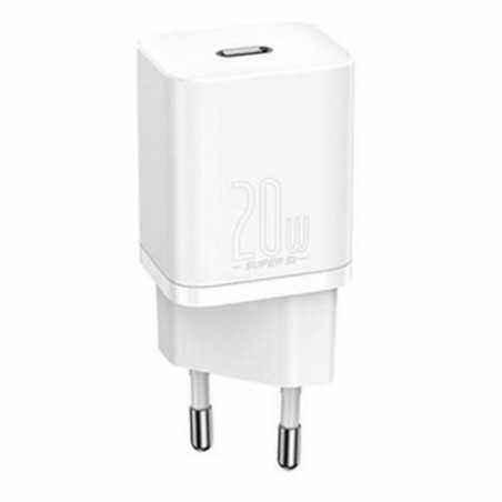 INCARCATOR retea Baseus Speed Mini- Quick Charge 20W- 1 x USB Type-C 5V/3.0A- alb CCFS-SN02 timbru verde 0.75 lei) - 69531562017