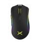 MOUSE DELUX- gaming- cu fir- USB- optic- 4000 dpi- butoane/scroll 7/1- RGB light- cablu braided- negru- M625BU-BK TV 0.18lei)