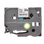 Banda Laminata Original Brother Black on White- TZE251- pentru P-Touch D600VP-E550WVP-P700-P750W- 24mm x 3m- incl.TV 0 RON- TZE2