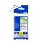 Banda Laminata Original Brother Black on White- TZE251- pentru P-Touch D600VP-E550WVP-P700-P750W- 24mm x 3m- incl.TV 0 RON- TZE2