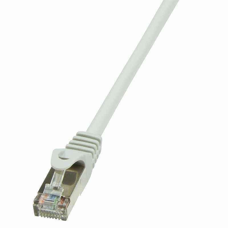 PATCH CORD FTP LOGILINK Cat6- cupru-aluminiu- 0.5 m- gri- AWG26- ecranat CP2022Si)