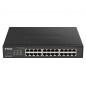 SWITCH PoE D-LINK Smart 24 porturi Gigabit12 PoE)- IEEE 802.3af/at- carcasa metalica- rackabil- DGS-1100-24PV275lei)