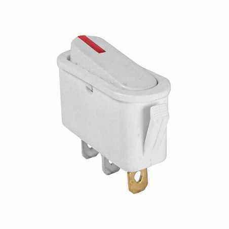 Intrerupator, cu bec ON-OFF - 250V/16A - 29x31x12 mm