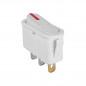 Intrerupator, cu bec ON-OFF - 250V/16A - 29x31x12 mm Intrerupator, cu bec ON-OFF - 250V/16A - 29x31x12 mm