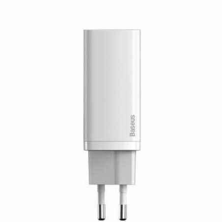 INCARCATOR retea Baseus GaN2 Lite- Quick Charge 65W- 1 x USB 5V/3A- 1 x USB Type-C 5V/3A- alb CCGAN2L-B02 timbru verde 0.75 lei)