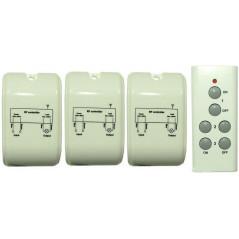 Telecomanda pentru corpuri de iluminat - 3 receptoare