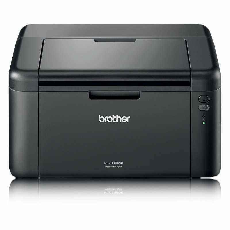Imprimanta Laser Mono Brother HL-1222WE- A4- Functii: Impr.- Viteza de Printare Monocrom: 20ppm- Viteza de printare color: - Con