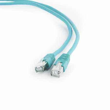 PATCH CORD FTP GEMBIRD Cat6- cupru-aluminiu- 0.5 m- verde- AWG26- ecranat PP6-0.5M/Gi)