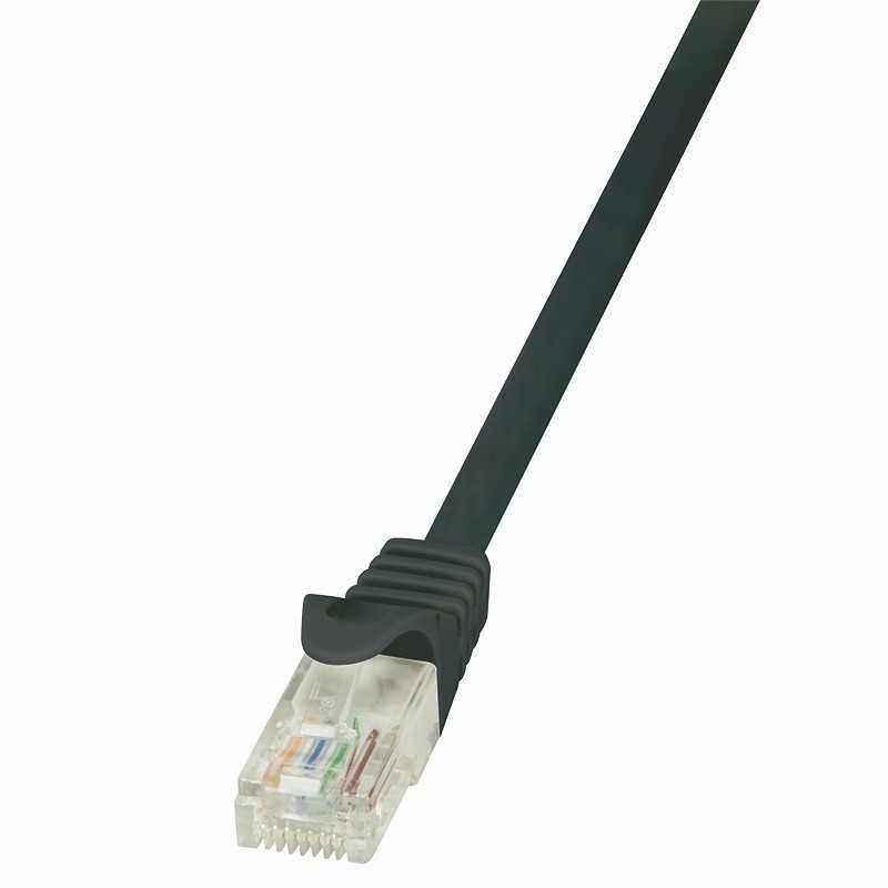 PATCH CORD UTP LOGILINK Cat5e- cupru-aluminiu- 10 m- negru- AWG26- CP1093U TV 0.18lei)