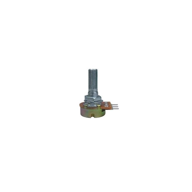 Potentiometru rotativ, dublu, 100 K