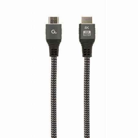 CABLU video GEMBIRD- HDMIT) la HDMIT)- 2m- HDMI 2.1- premium- conectori auriti- rezolutie maxima 8K7680 x 4320) la 60 Hz- 6mm di