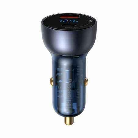 INCARCATOR AUTO Baseus Particular Digital Display QC + PPS- 1 x USB Output 4.5V/5A- 1 x USB Type-C Output 5V/3A- total output 65