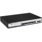 SWITCH PoE D-LINK Smart 8 porturi Gigabit8 PoE) + 2 porturi SFP- IEEE 802.3af/at- carcasa metalica- DGS-1210-10P75lei)