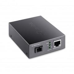 MEDIA CONVERTOR TP-LINK 1 x Gigabit RJ45 WDM Half-Duplex/Full-Duplex- SC single-mode fiber- 1 Gigabit SC Fiber Port- pana la 2km