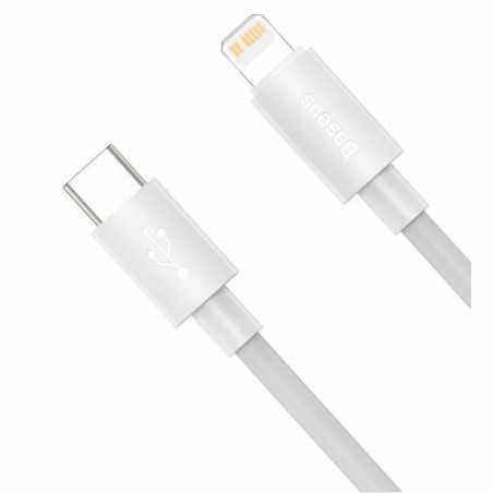 CABLU alimentare si date Baseus Simple Wisdom- Fast Charging Data Cable pt. smartphone- USB Type-C la Lighting iPhone PD 20W2buc