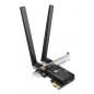 PLACA RETEA TP-LINK AX3000- intern wireless 2.4 GHz - 5 GHz- PCI-E- port- 3000 Mbps- antena externa x 2- Archer TX55E