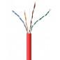 ROLA CABLU UTP GEMBIRD- Cat5e- 305m- Cupru-Aluminiu- Solid- AWG24- red- UPC-5004E-SOL-R